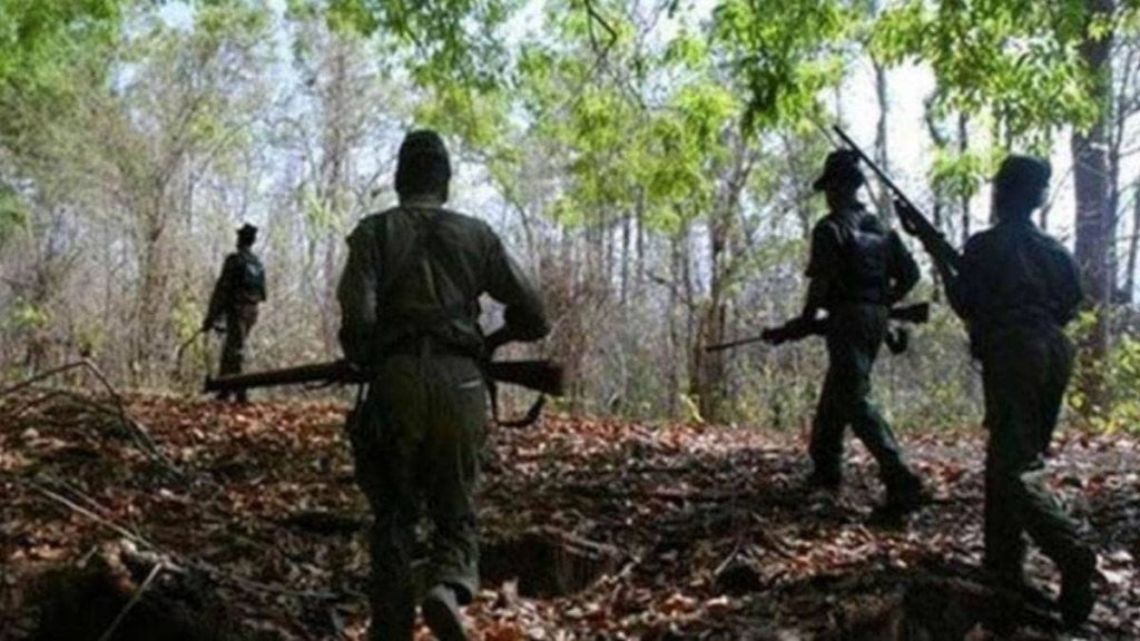 Security forces killed three Naxalites including a woman, recovered weapons and explosives including AK-47