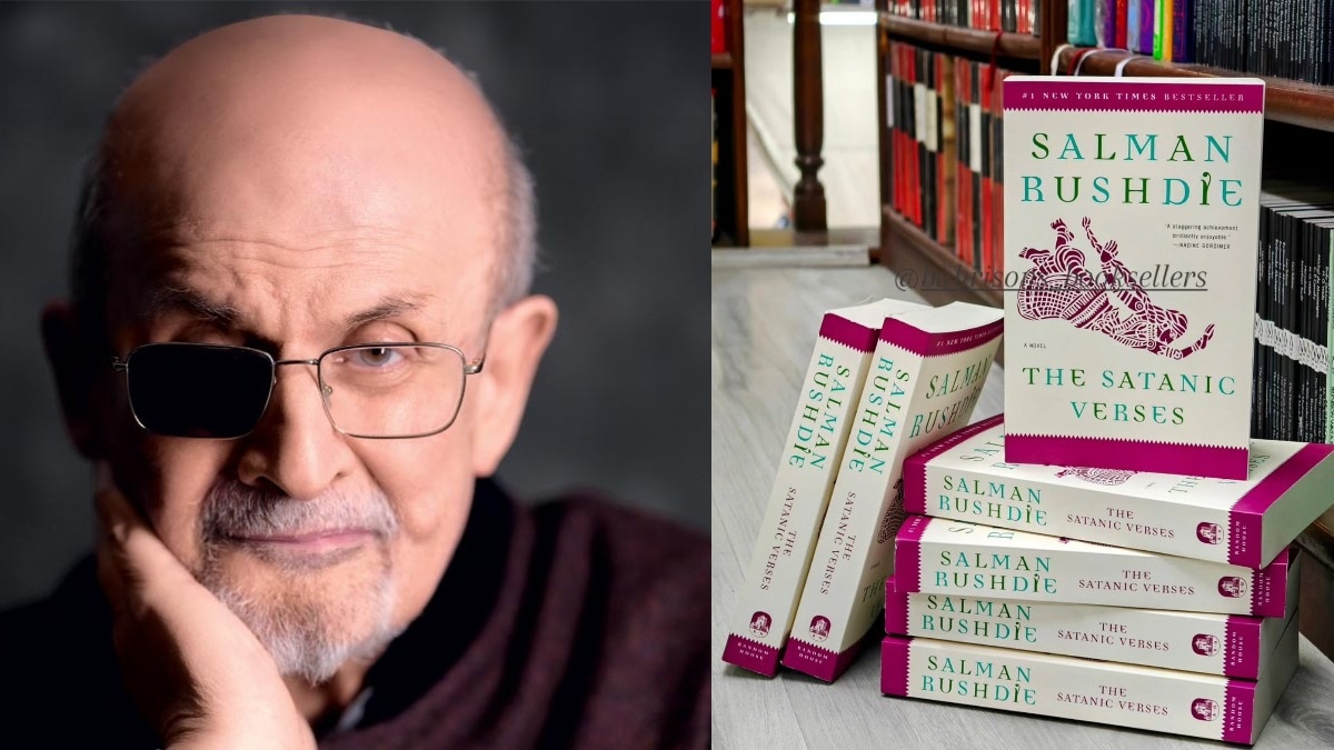 सलमान रुश्दी की द सैटेनिक वर्सेज 36 साल के प्रतिबंध के बाद दिल्ली की किताबों की दुकानों में आ गई है